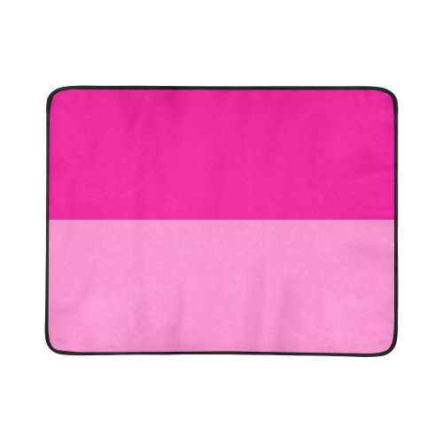 Only two Colors - pink mix + your ideas Beach Mat 78"x 60"