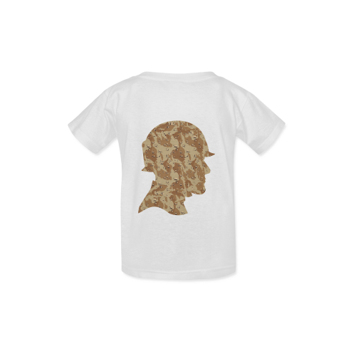 Desert Camouflage  Soldier Kid's  Classic T-shirt (Model T22)