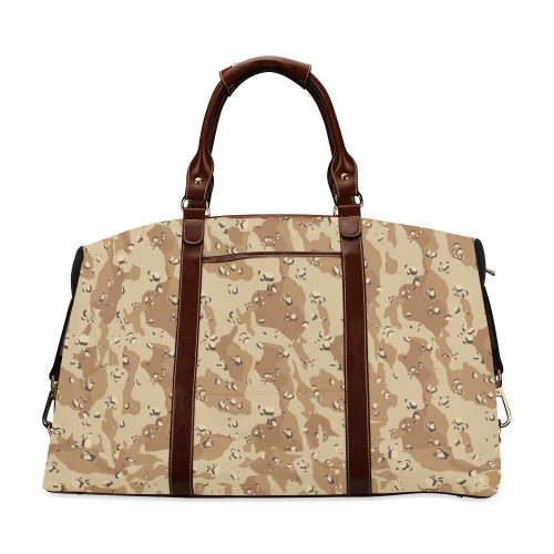 Desert Camouflage Pattern Classic Travel Bag (Model 1643)