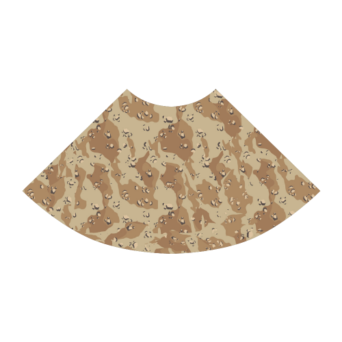 Desert Camouflage Pattern Atalanta Sundress (Model D04)