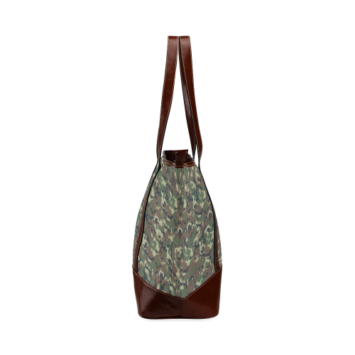 Forest Camouflage Pattern Tote Handbag (Model 1642)