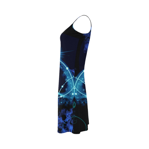 Key notes with glowing light Alcestis Slip Dress (Model D05)