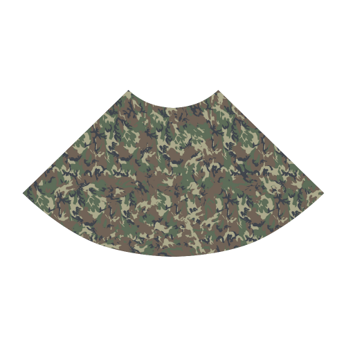 Forest Camouflage Pattern Atalanta Sundress (Model D04)