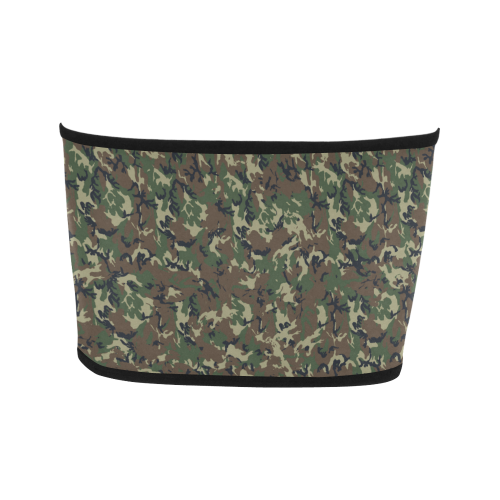 Forest Camouflage Pattern Bandeau Top