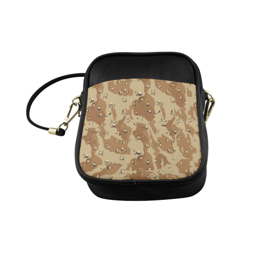 Desert Camouflage Pattern Sling Bag (Model 1627)