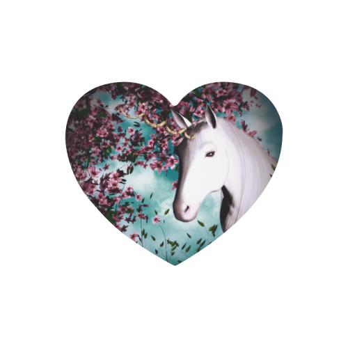 Unicorn Heart-shaped Mousepad