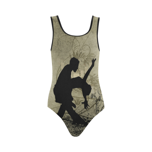 Wonderful dancing couple