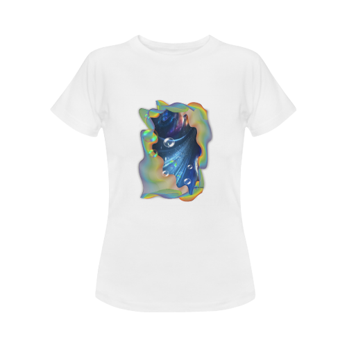 Space bubbles Women's Classic T-Shirt (Model T17）