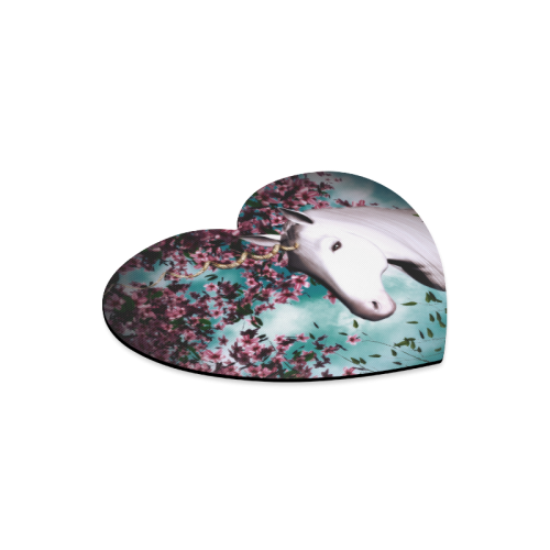 Unicorn Heart-shaped Mousepad