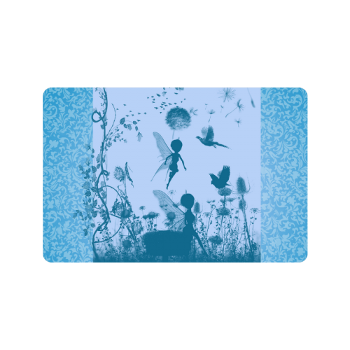 Beautiful fairy in blue colors