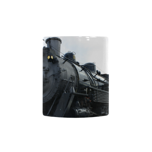 Rail Road Steam Train Custom Morphing Mug