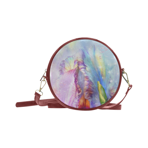 Mysical Abstract Round Sling Bag (Model 1647)