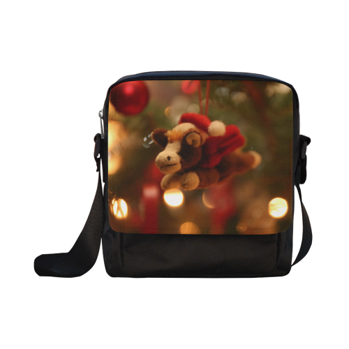 Christmas Pony Crossbody Nylon Bags (Model 1633)