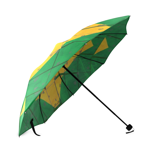 Brazil Pattern by Nico Bielow Foldable Umbrella (Model U01)