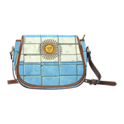 Argentina Pattern by Nico Bielow Saddle Bag/Large (Model 1649)
