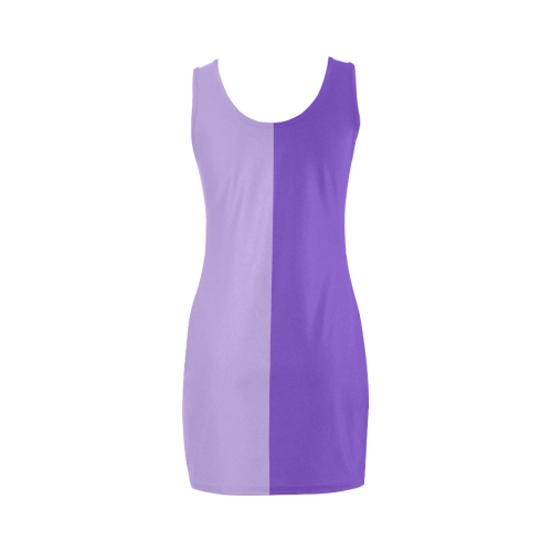 Only two colors - violet mix + your ideas Medea Vest Dress (Model D06)