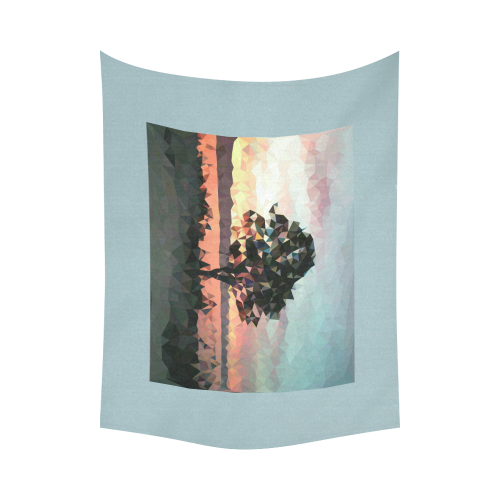 Late Lake Cotton Linen Wall Tapestry 80"x 60"