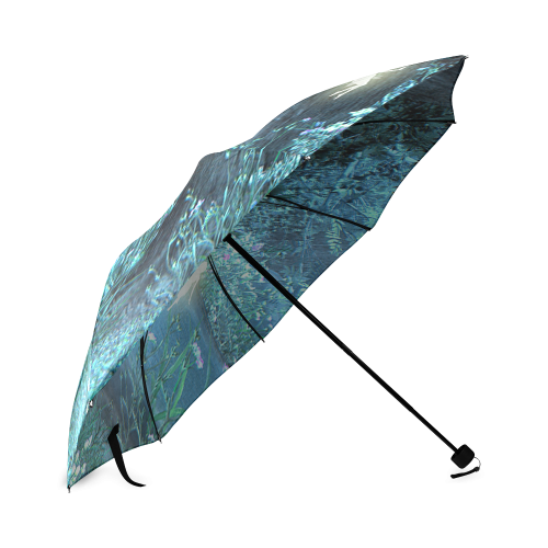 Fairy night forest Foldable Umbrella (Model U01)