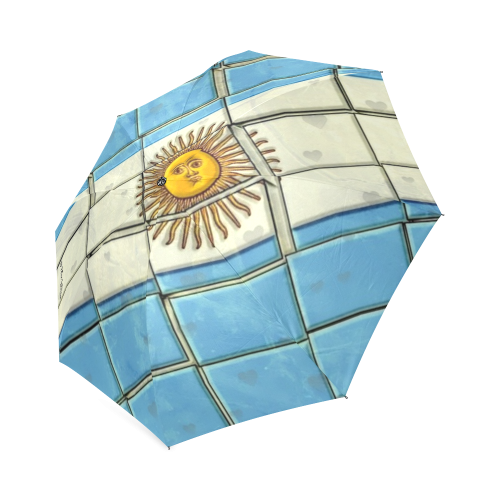 Argentina Pattern by Nico Bielow Foldable Umbrella (Model U01)