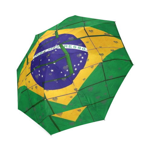 Brazil Pattern by Nico Bielow Foldable Umbrella (Model U01)