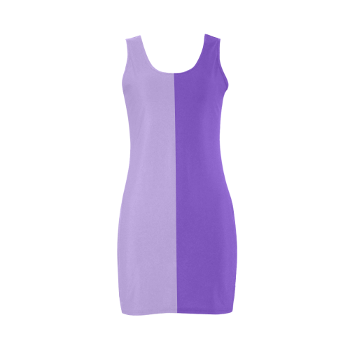 Only two colors - violet mix + your ideas Medea Vest Dress (Model D06)