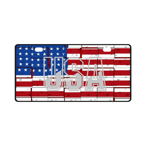 USA Pattern by Nico Bielow License Plate