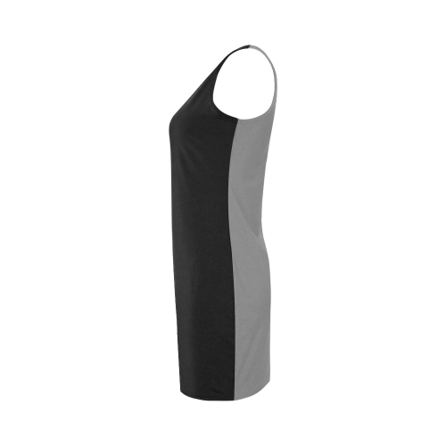 Only two Colors - black grey + your ideas Medea Vest Dress (Model D06)