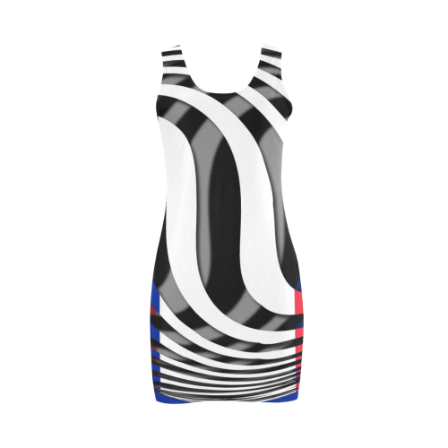 The Flag of France Medea Vest Dress (Model D06)