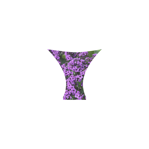 purple flower swimsuit
