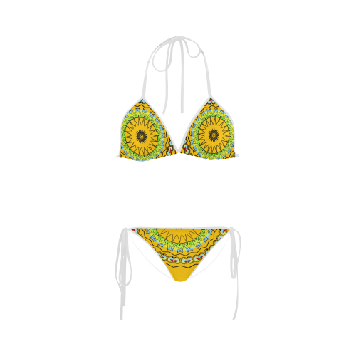 Mandala Kaleidoscope Star Dreamcatcher Custom Bikini Swimsuit