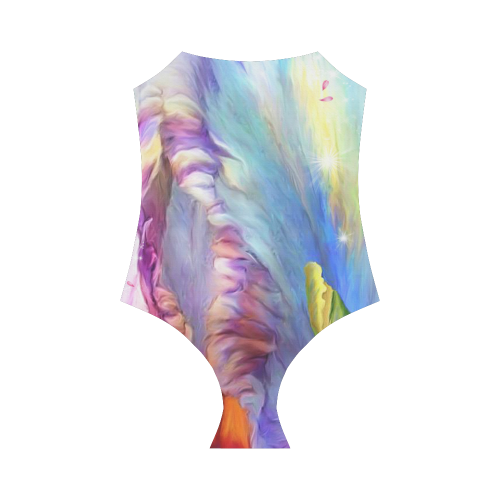 Mysical Abstract Strap Swimsuit ( Model S05)