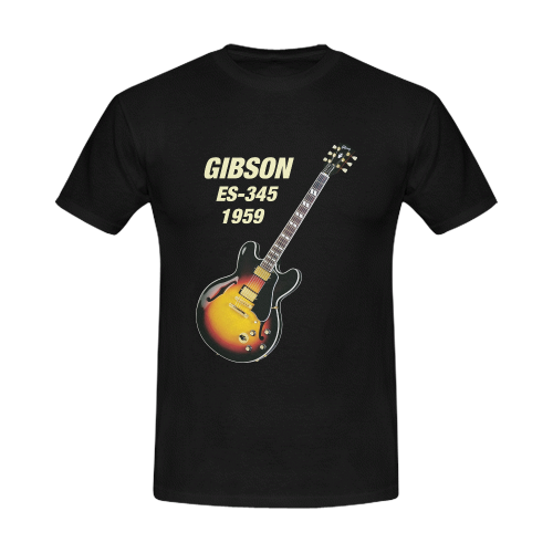 Gibson es 345 1959 Men's Slim Fit T-shirt (Model T13)