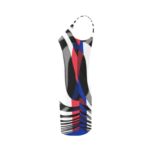 The Flag of France Medea Vest Dress (Model D06)