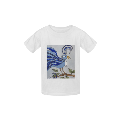 Blue Mythical Kid's  Classic T-shirt (Model T22)