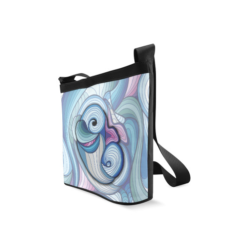 Astract dolphin fantasy Crossbody Bags (Model 1613)