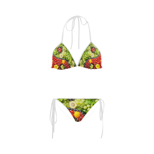 Yummy Vegan Fruits Vegetables Spirit Custom Bikini Swimsuit