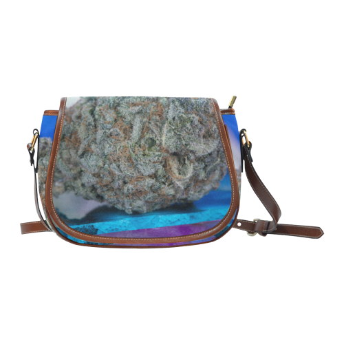 Blackberry Kush Medicinal Marijuana Saddle Bag/Large (Model 1649)