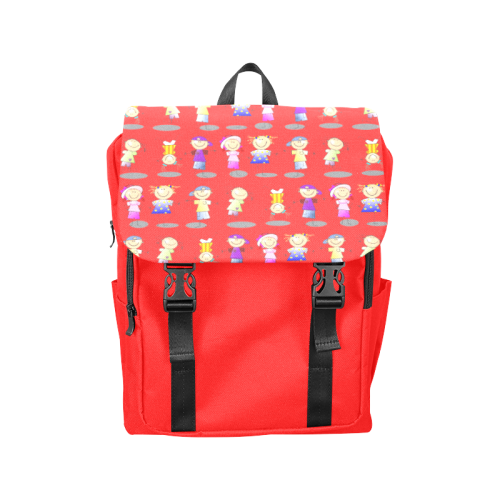 Stick Figure Kids Casual Shoulders Backpack (Model 1623)