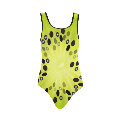 kiwi Vest One Piece Swimsuit (Model S04)