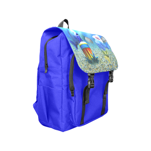 The Singing Fish Casual Shoulders Backpack (Model 1623)