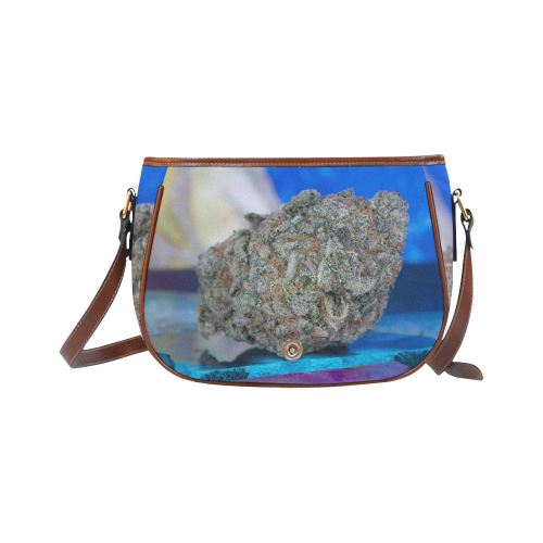 Blackberry Kush Medicinal Marijuana Saddle Bag/Large (Model 1649)
