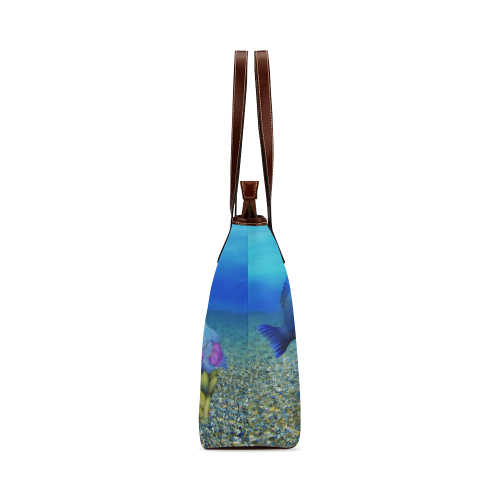 The Singing Fish Shoulder Tote Bag (Model 1646)