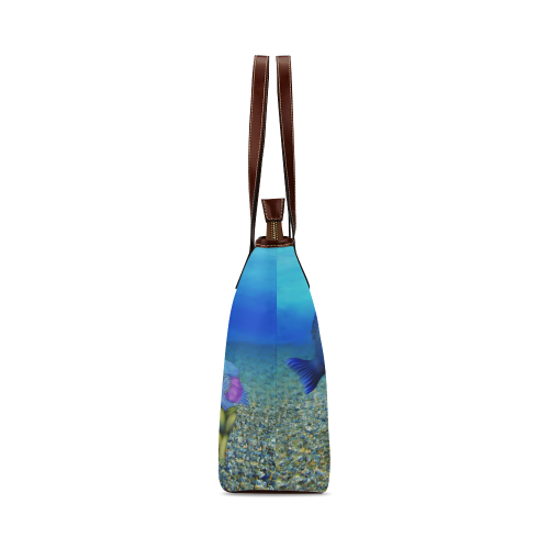 The Singing Fish Shoulder Tote Bag (Model 1646)