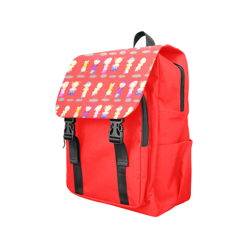 Stick Figure Kids Casual Shoulders Backpack (Model 1623)