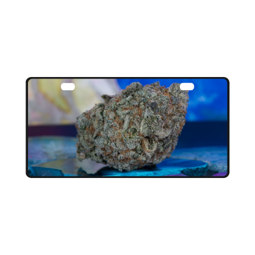 Blackberry Kush Medicinal Marijuana License Plate