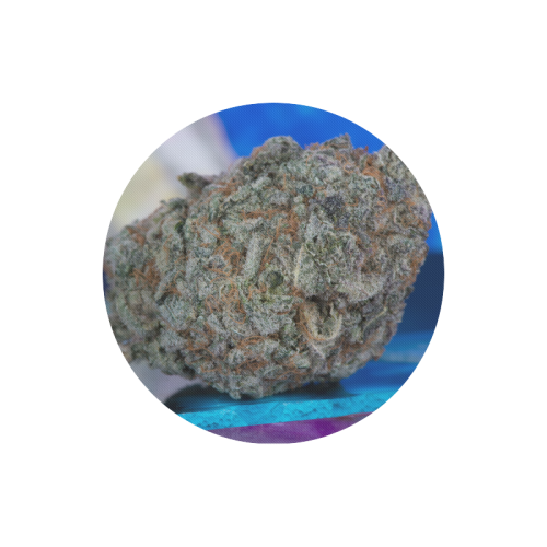 Blackberry Kush Medicinal Marijuana Round Mousepad