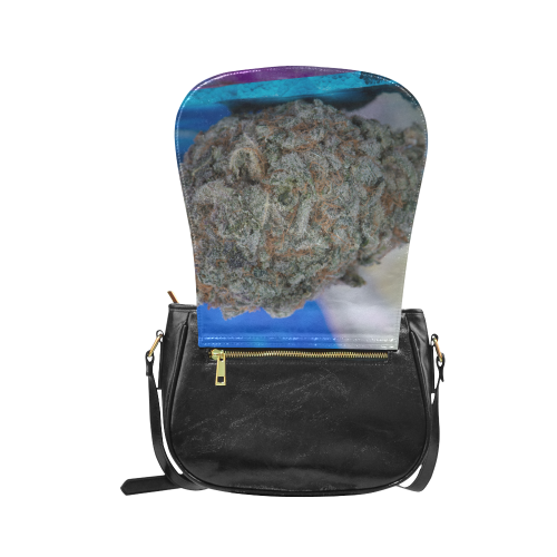 Blackberry Kush Medicinal Marijuana Classic Saddle Bag/Small (Model 1648)