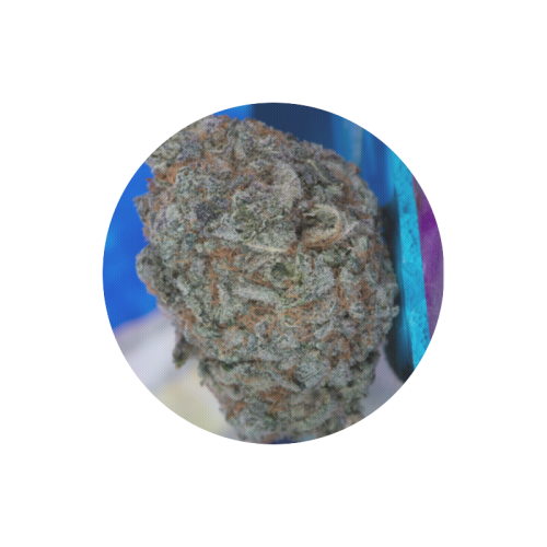 Blackberry Kush Medicinal Marijuana Round Mousepad
