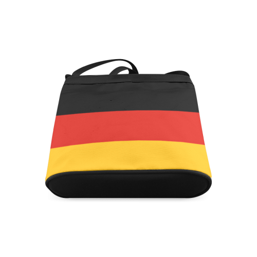 German Flag Colored Stripes Crossbody Bags (Model 1613)