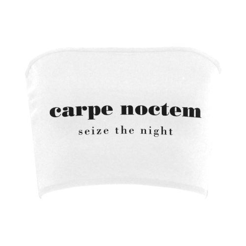 Carpe Noctem Seize the Night Bandeau Top